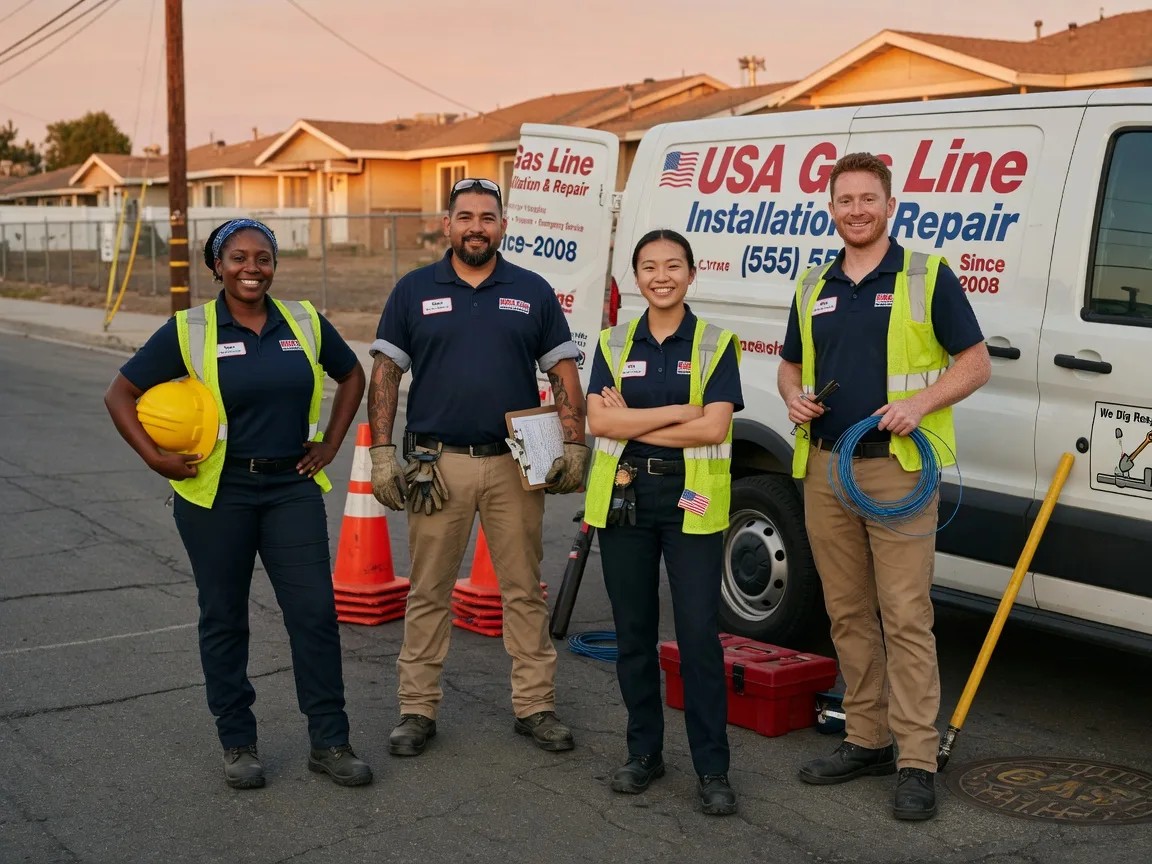 Gas Line Installation company in West Newton, PA